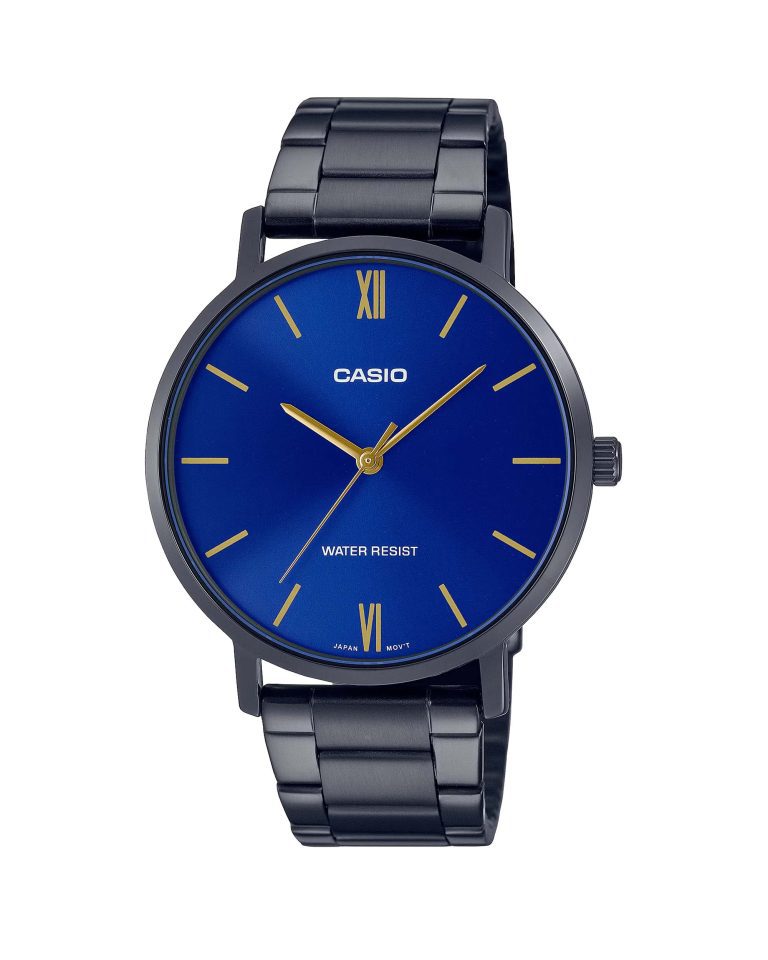 ساعت مچی مردانه کاسیو مشکی CASIO MTP-VT01B-2B