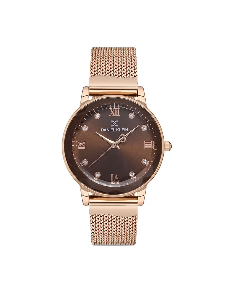 ساعت مچی زنانه دنیل کلین رزگلد کد DK.1.12911-6