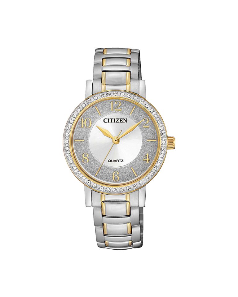 ساعت مچی زنانه سیتیزن نگین دار CITIZEN EL3044-54A