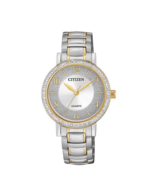 ساعت مچی زنانه سیتیزن نگین دار CITIZEN EL3044-54A