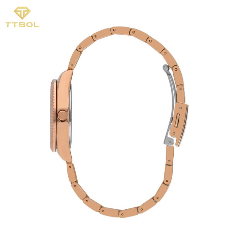 ساعت مچی زنانه لی کوپر رزگلد صفحه سفید صدفی LC07868.420