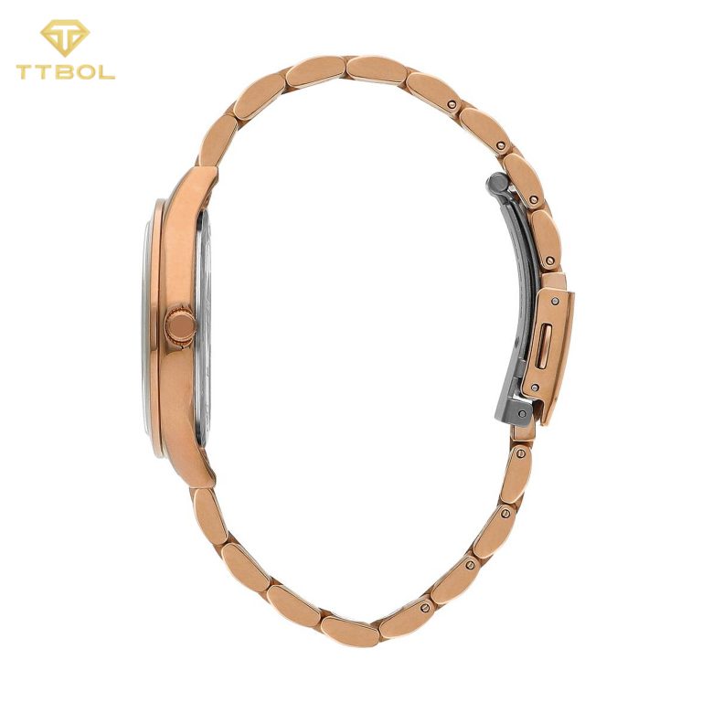 ساعت مچی زنانه لی کوپر رزگلد صفحه سبز LC07880.490