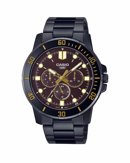ساعت مچی مردانه کاسیو سه موتوره CASIO MTP-VD300B-5E