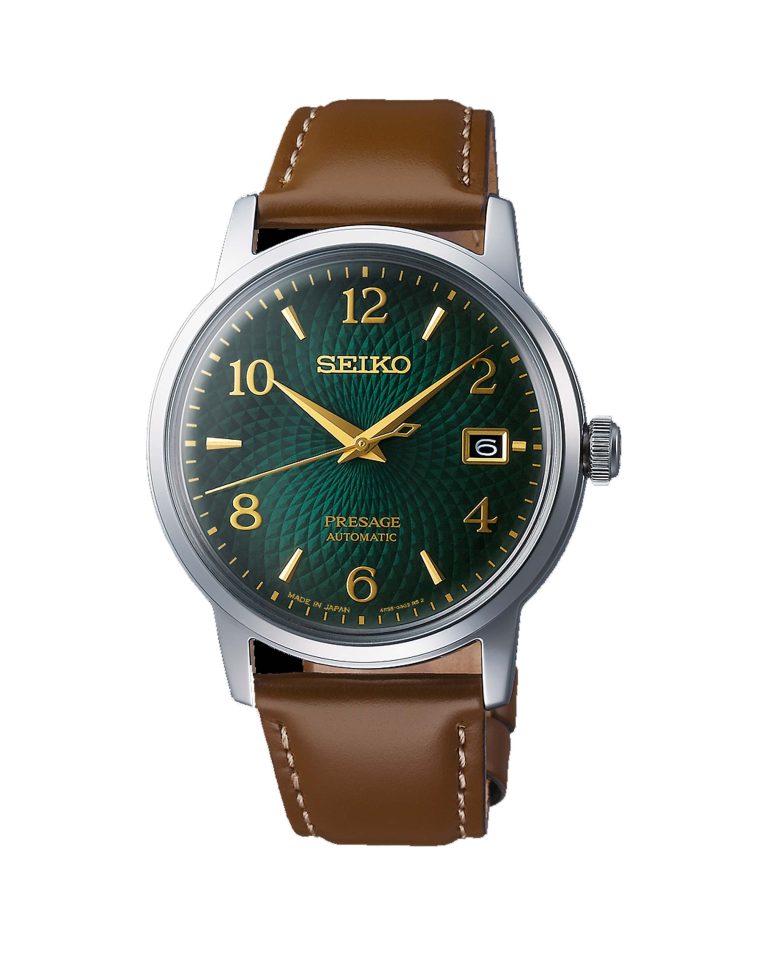 ساعت مچی اتومات مردانه سیکو پرسیج با بند چرمی SEIKO PRESAGE SRPE45J1