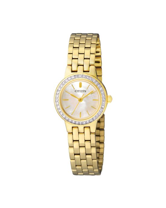 ساعت مچی زنانه سیتی زن طلایی CITIZEN EJ6102-56D
