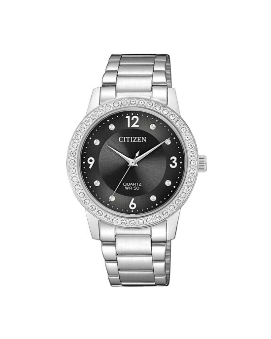 ساعت مچی زنانه سیتیزن نگین دار CITIZEN EL3090-81H