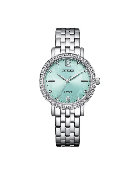 ساعت مچی زنانه سیتیزن صفحه تیفانی CITIZEN EL3100-55X
