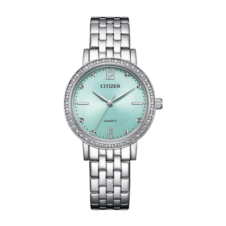 ساعت مچی زنانه سیتیزن صفحه تیفانی CITIZEN EL3100-55X