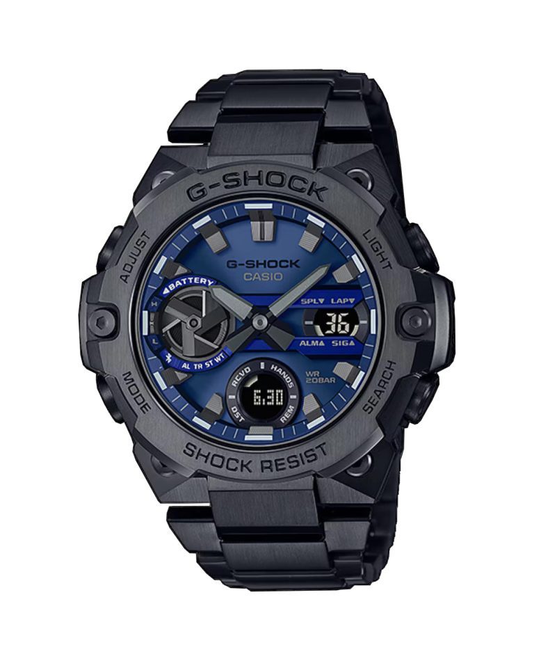 ساعت مچی مردانه کاسیو جیشاک تمام استیل CASIO G-SHOCK GST-B400BD-1A2