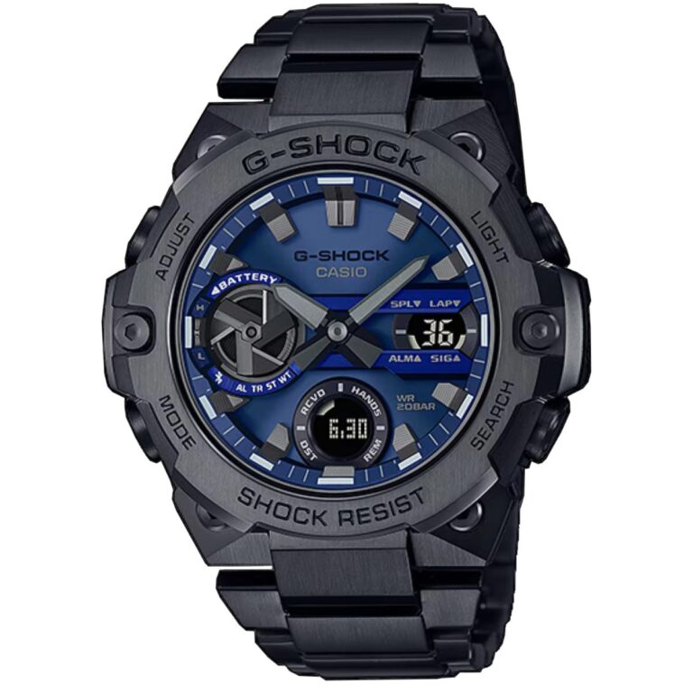 ساعت مچی مردانه کاسیو جیشاک تمام استیل CASIO G-SHOCK GST-B400BD-1A2