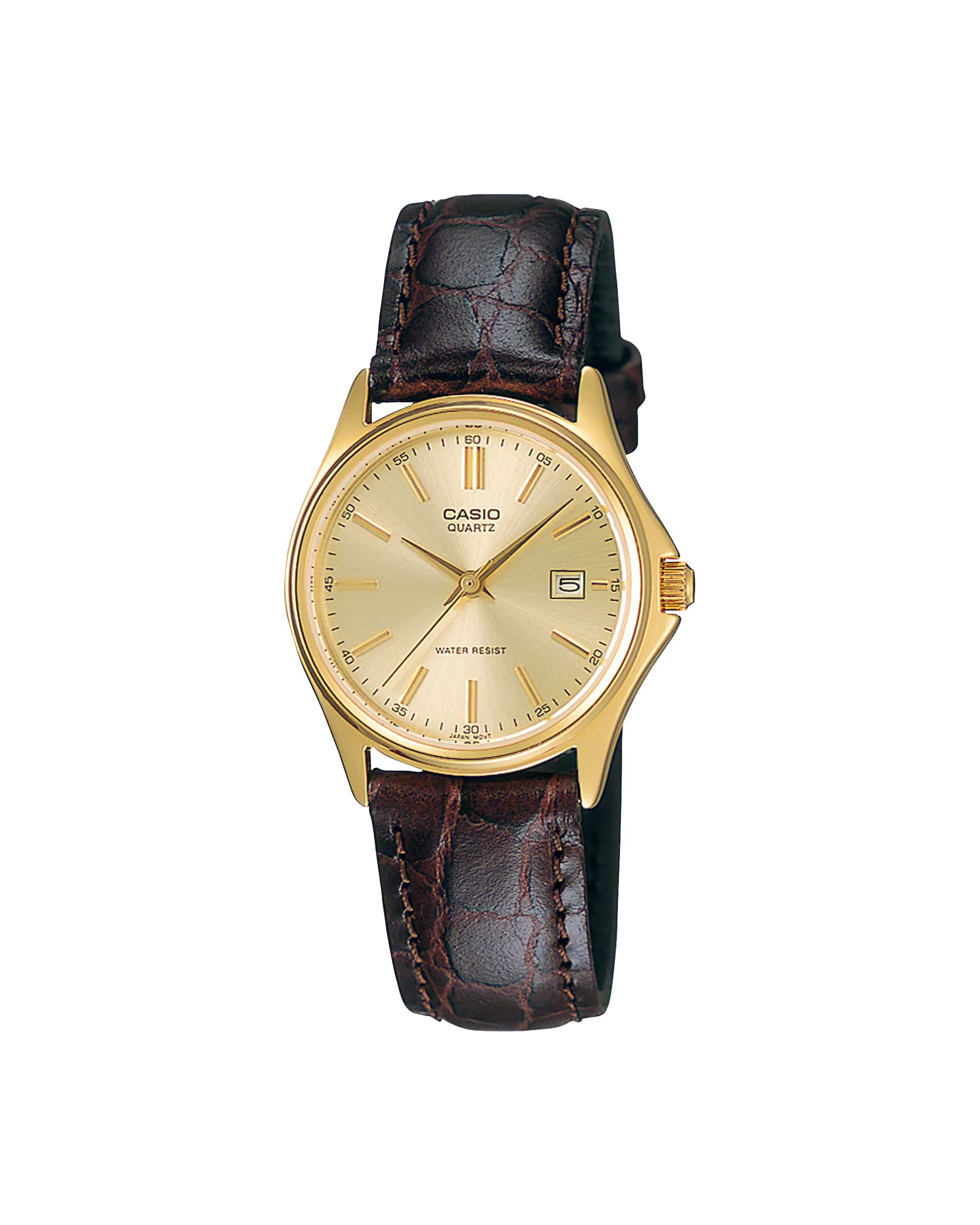 ساعت مچی زنانه کاسیو بند چرمی CASIO LTP-1183Q-9A