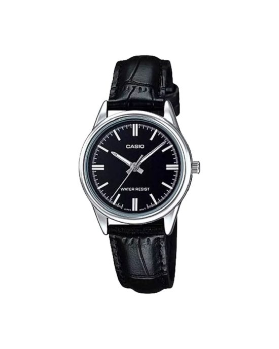 ساعت مچی زنانه کاسیو بند چرمی CASIO LTP-V005L-1A
