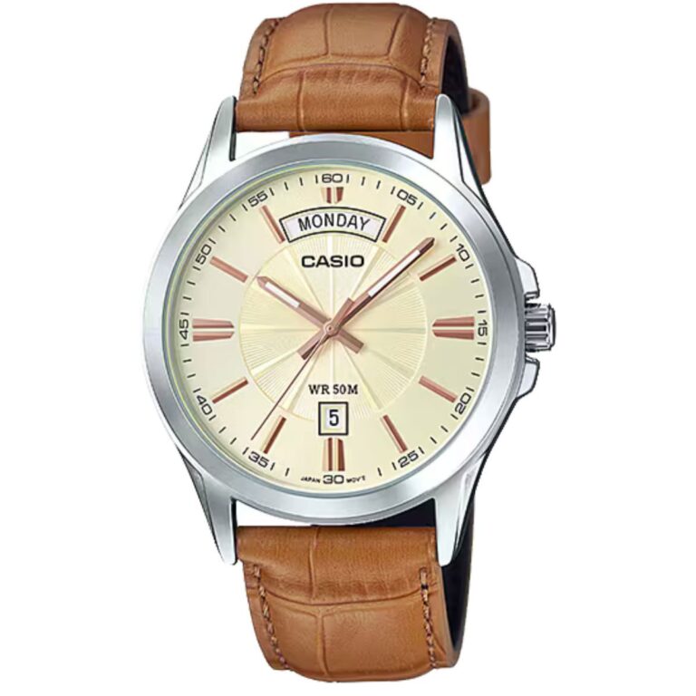 ساعت مچی مردانه کاسیو ضد آب CASIO MTP-1381L-9AV