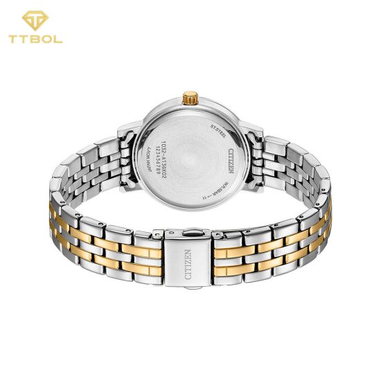 ساعت مچی زنانه سیتیزن سیلور و رزگلد CITIZEN EL3106-59L