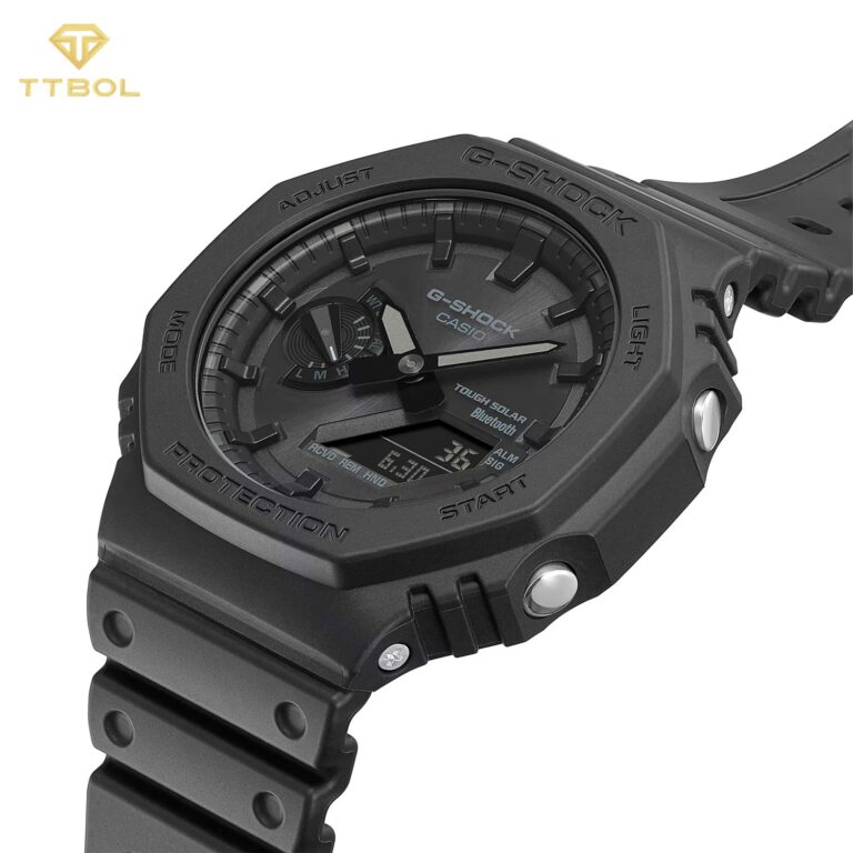 ساعت مچی مردانه کاسیو جیشاک تمام مشکی CASIO G-SHOCK GA-B2100-1A1