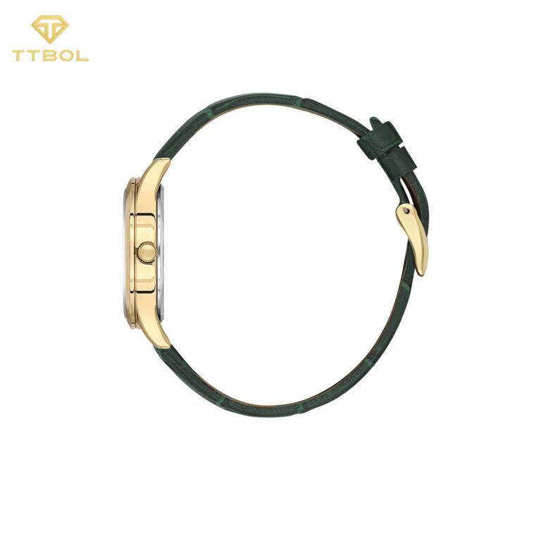 ساعت مچی زنانه دنیل کلین بند چرم سبز DANIEL KLEIN DK.1.13595-3