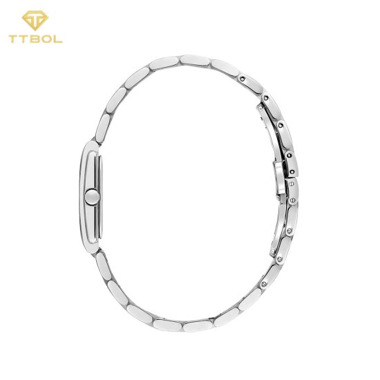 ساعت مچی زنانه پولو چهار گوش تمام استیل POLO SANTA BARBARA SB.1.10547-2