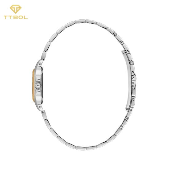 ساعت مچی زنانه پولو چهار گوش تمام استیل POLO SANTA BARBARA SB.1.10569-3