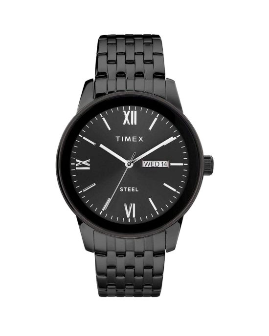 ساعت مچی مردانه تایمکس تمام مشکی TIMEX TW2T50400
