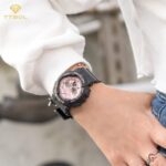 ساعت مچی زنانه کاسیو بیبی جی صفحه صورتی CASIO BABY-G BA-130-1A4