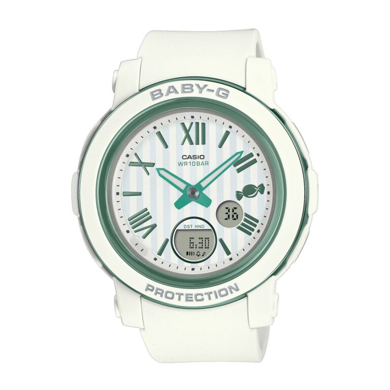 ساعت مچی زنانه کاسیو لاین بی بی جی سفید CASIO BABY-G BGA-290SW-7A