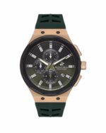 ساعت مچی مردانه بورلی هیلز پولو بند سیلیکونی سه موتوره BEVERLY HILLS POLO CLUB BP3535X.875