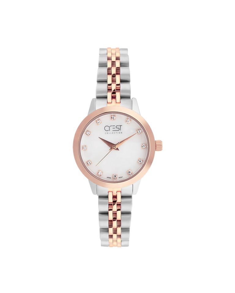 ساعت مچی زنانه کرست صفحه صدفی CREST 9030-5