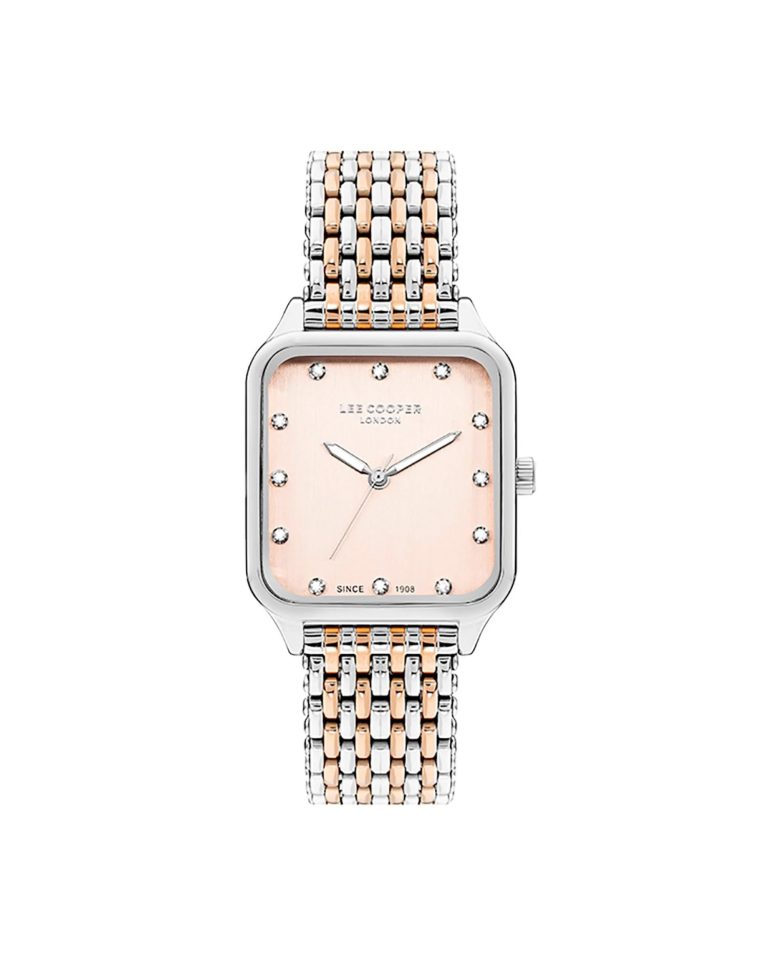 ساعت مچی زنانه لی کوپر صفحه مربعی LEE COOPER LC07957.510