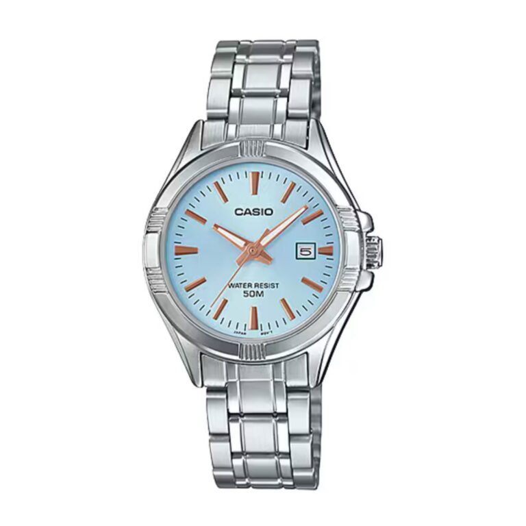 ساعت مچی زنانه کاسیو صفحه آبی CASIO LTP-1308D-2AV