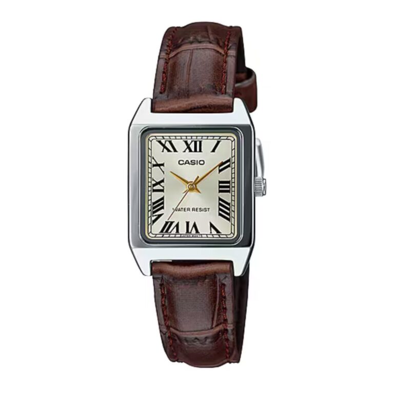 ساعت مچی زنانه کاسیو صفحه مربعی CASIO LTP-V007L-9B