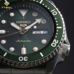 ساعت مچی اتوماتیک مردانه سیکو 5 صفحه سبز SEIKO 5 SRPD63K1