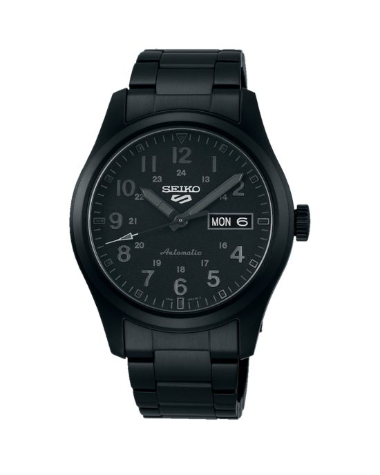 ساعت مچی مردانه سیکو 5 سری اسپورت مشکی SEIKO 5 SRPJ09K1