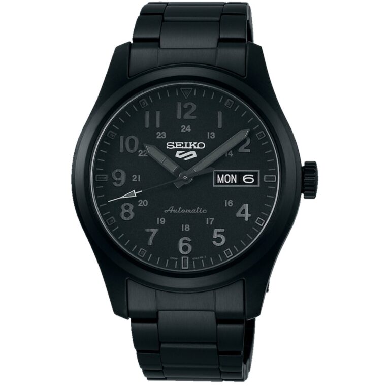 ساعت مچی مردانه سیکو 5 سری اسپورت مشکی SEIKO 5 SRPJ09K1
