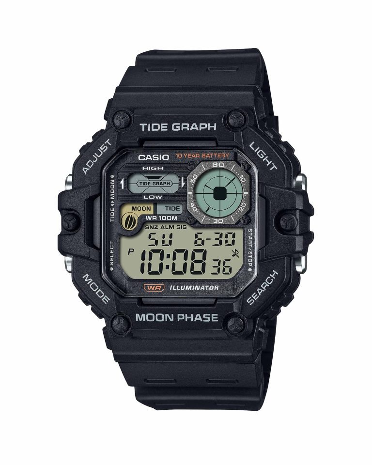 ساعت مچی مردانه کاسیو مشکی CASIO WS-1700H-1AV