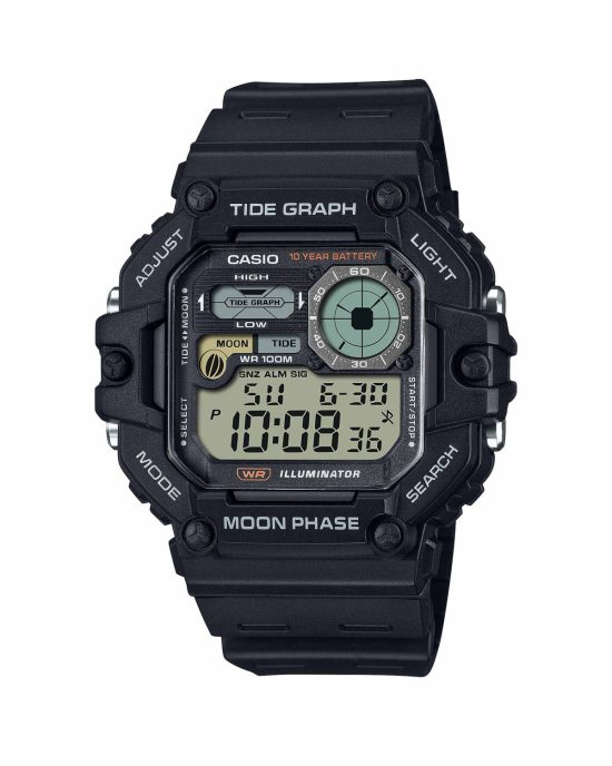 ساعت مچی مردانه کاسیو مشکی CASIO WS-1700H-1AV