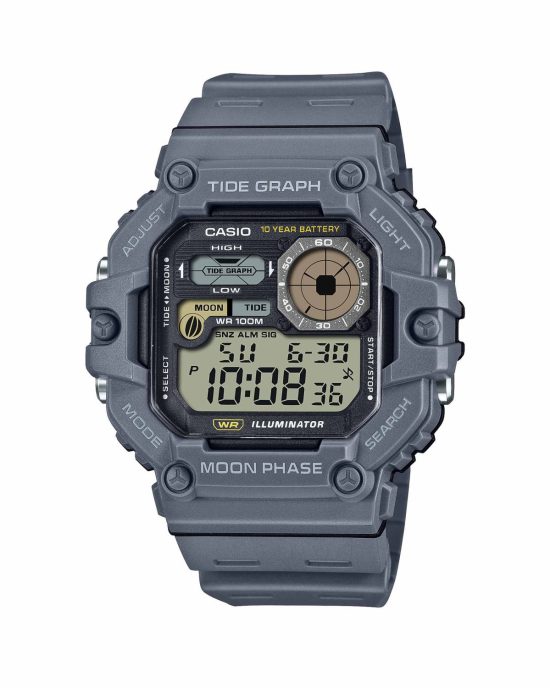 ساعت مچی مردانه کاسیو جنرال سرمه ای CASIO WS-1700H-8AV