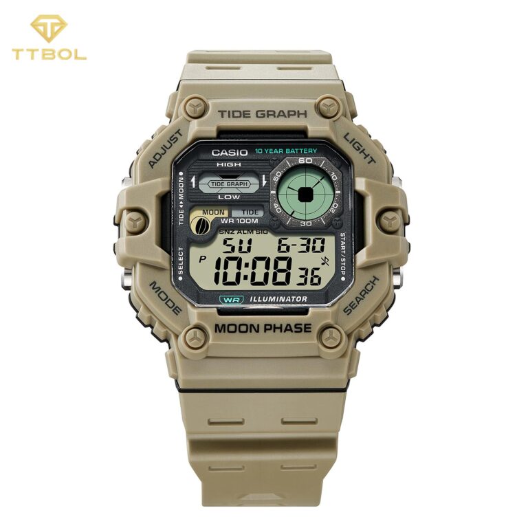 ساعت مچی مردانه کاسیو باتری 10 ساله CASIO WS-1700H-5AV