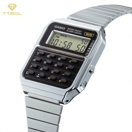 ساعت مچی مردانه کاسیو ماشین حسابی CASIO CA-500WE-1A