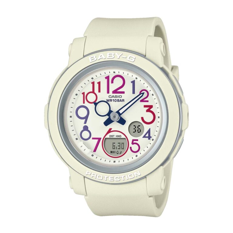 ساعت مچی زنانه کاسیو بی بی جی سفید CASIO BABY-G BGA-290PA-7A