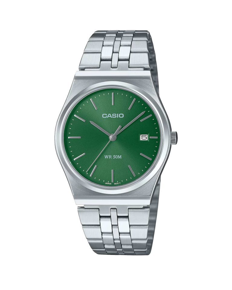 ساعت مچی مردانه کاسیو صفحه سبز CASIO MTP-B145D-3AV