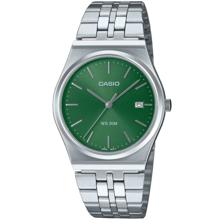 ساعت مچی مردانه کاسیو صفحه سبز CASIO MTP-B145D-3AV