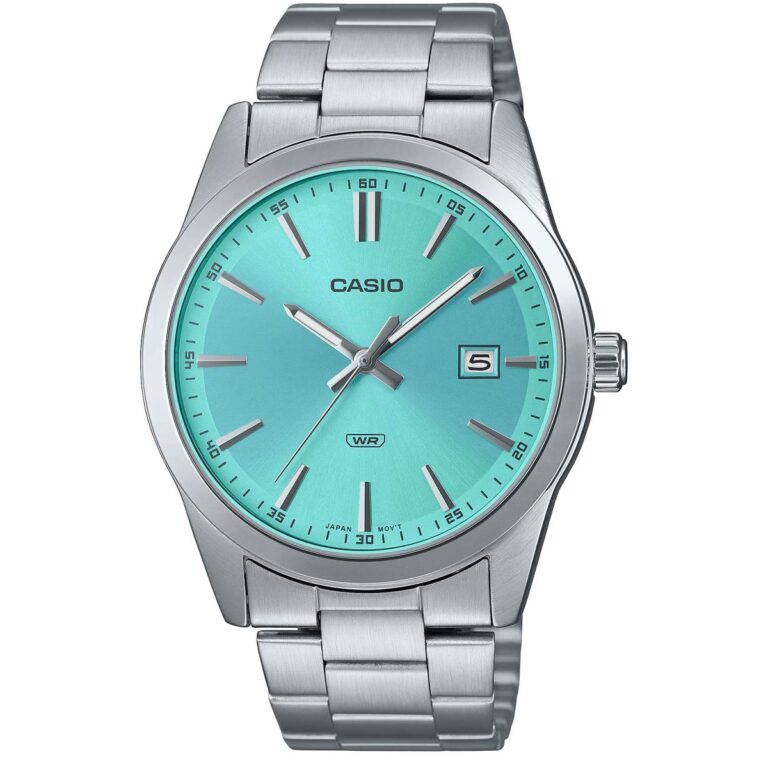 ساعت مچی مردانه کاسیو آبی تیقانی لاین جنرال MTP-VD03D-2A3