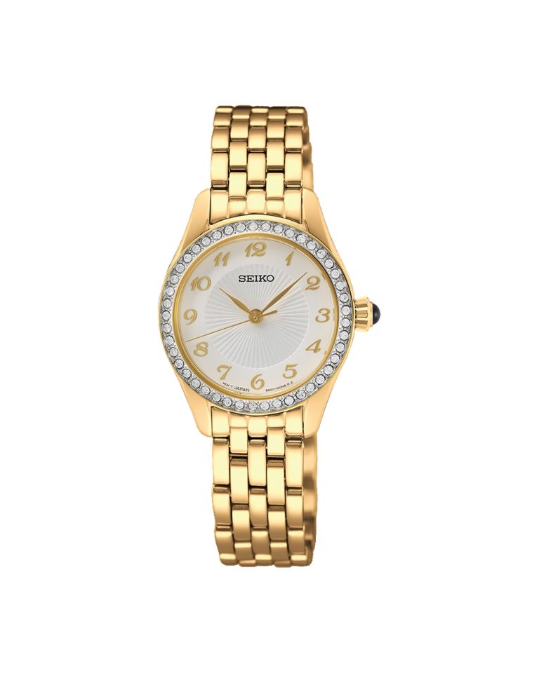 ساعت مچی زنانه سیکو طلایی SEIKO SUR388P1