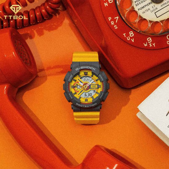 ساعت مچی زنانه کاسیو جیشاک اورجینال CASIO G-SHOCK GMA-S110Y-9A