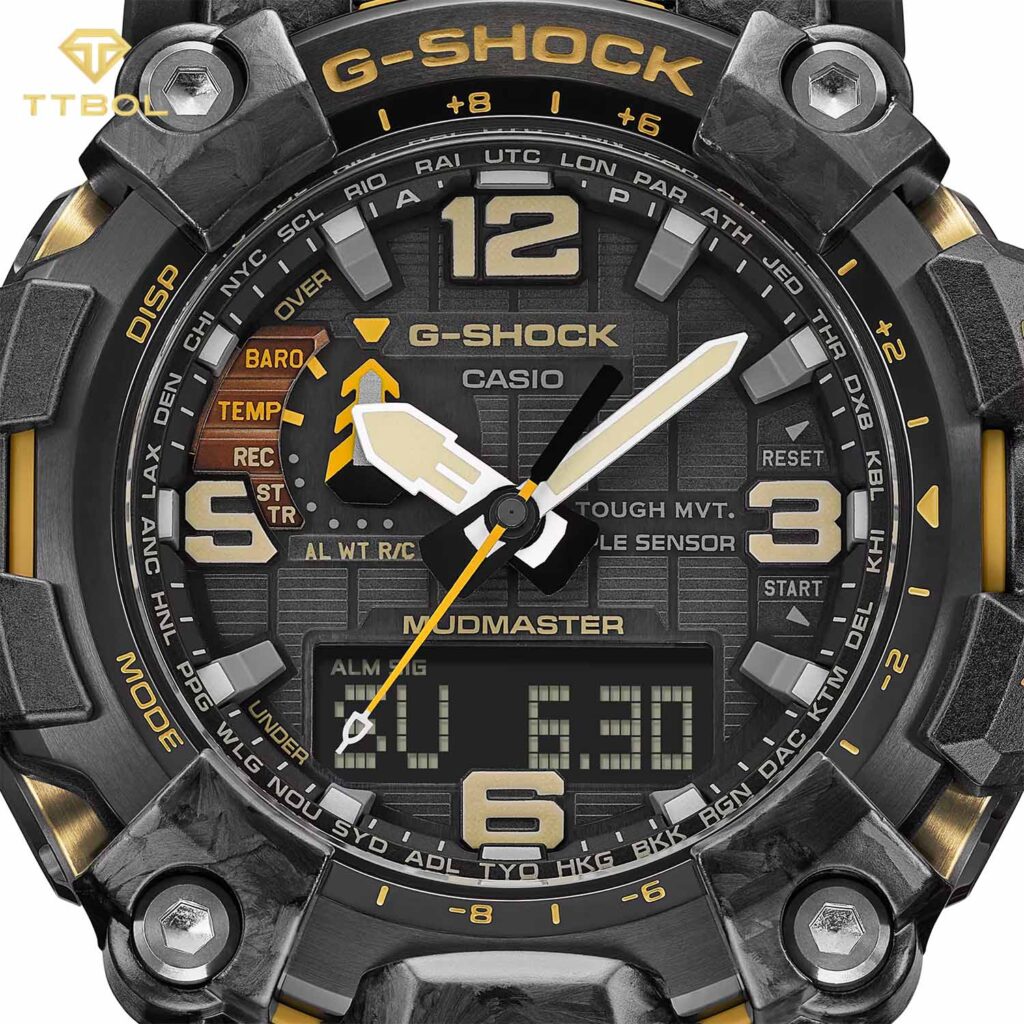 ساعت مچی مردانه کاسیو جیشاک عقربه ای CASIO G-SHOCK GWG-2000-1A5