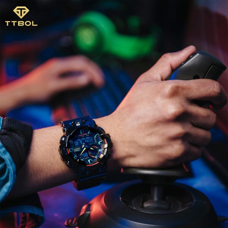 ساعت مچی مردانه کاسیو جیشاک عقربه ای CASIO G-SHOCK GA-700RGB-1A