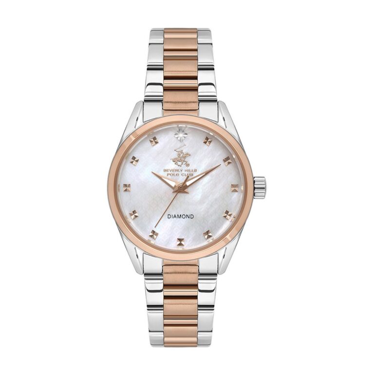 ساعت مچی زنانه سیلور رزگلد BEVERLY HILLS POLO CLUB BP3601X.520
