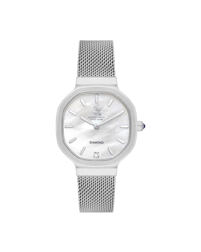 ساعت مچی زنانه بورلی هیلز پولو کلاب شیشه یاقوت کبود ضد خش BP3621X.320