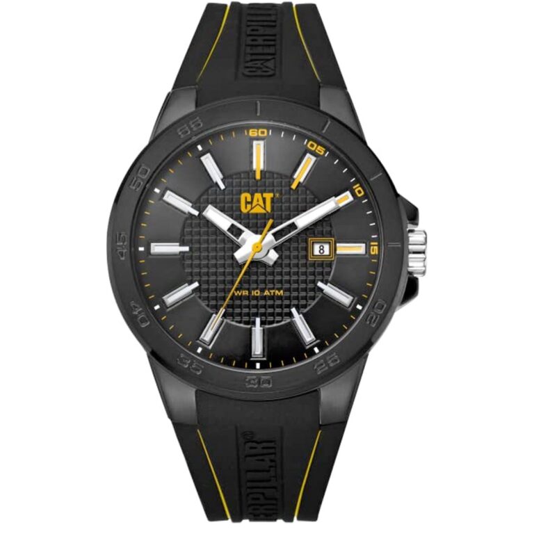 ساعت مچی مردانه کت بند سیلیکونی CATERPILLAR CC.161.21.117