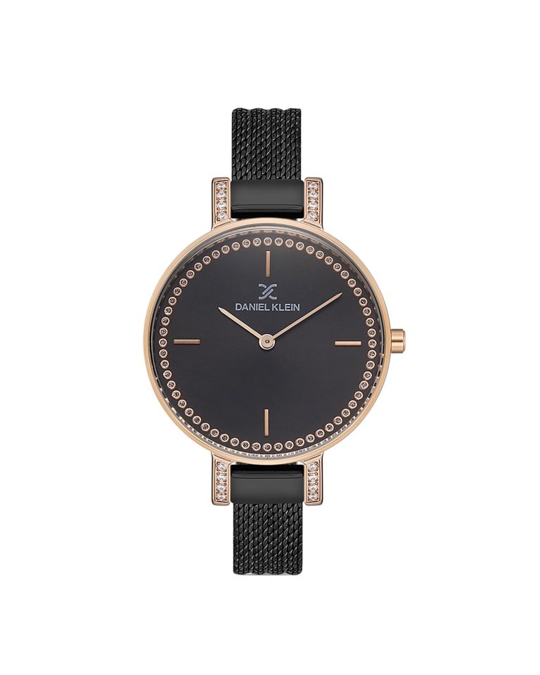 ساعت مچی زنانه دنیل کلین بند حصیری DANIEL KLEIN DK.1.12908-5